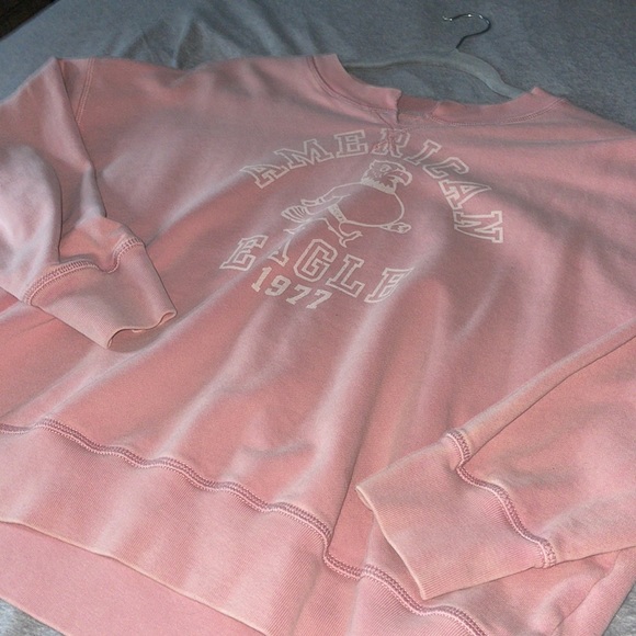 Light pink American eagle Crewneck - Picture 3 of 4